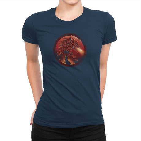 Dragonstone - Game of Shirts - Womens Premium T-Shirts RIPT Apparel Small / Midnight Navy
