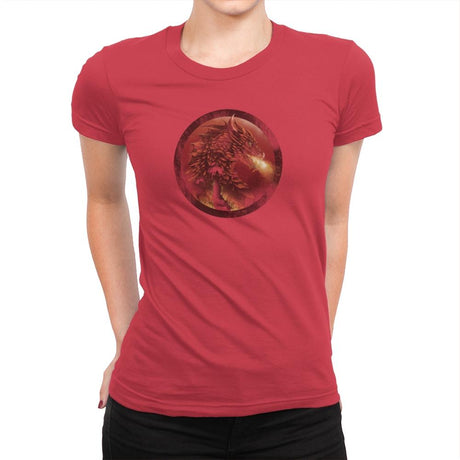 Dragonstone - Game of Shirts - Womens Premium T-Shirts RIPT Apparel Small / Red