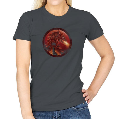 Dragonstone - Game of Shirts - Womens T-Shirts RIPT Apparel Small / Charcoal