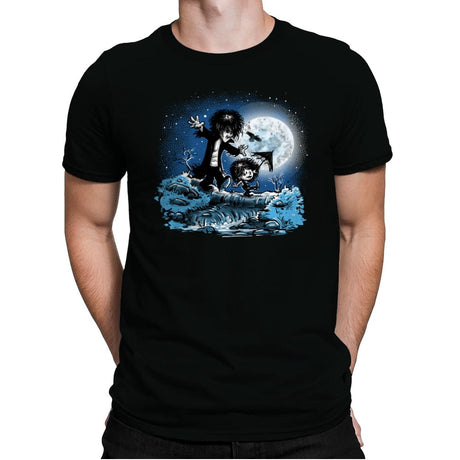 Dream and Death - Mens Premium T-Shirts RIPT Apparel Small / Black