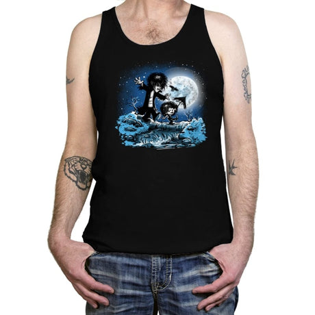Dream and Death - Tanktop Tanktop RIPT Apparel X-Small / Black