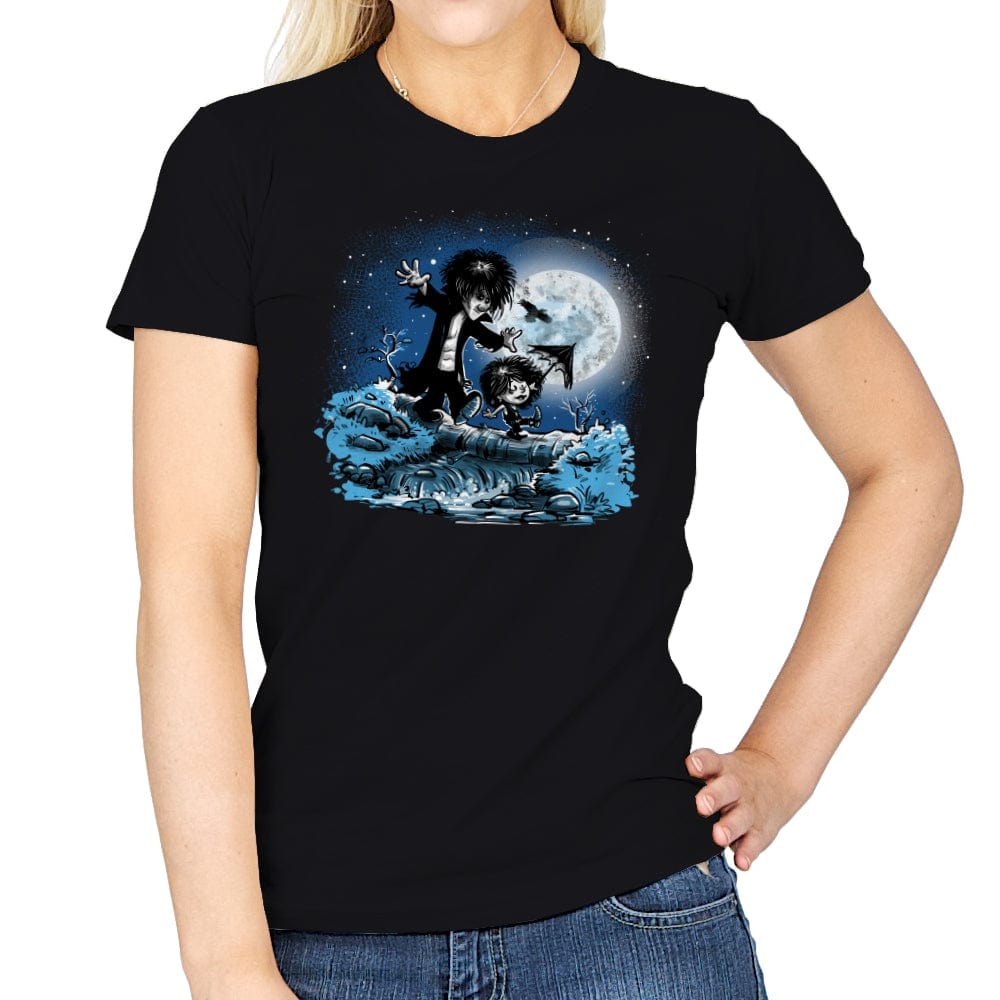 Dream and Death - Womens T-Shirts RIPT Apparel Small / Black