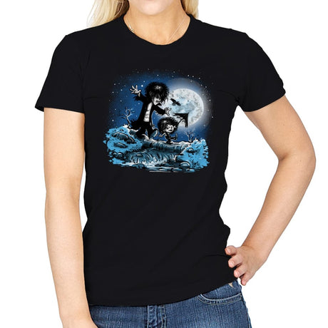 Dream and Death - Womens T-Shirts RIPT Apparel Small / Black
