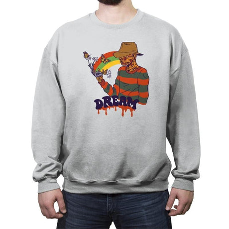 Dream - Crew Neck Sweatshirt Crew Neck Sweatshirt RIPT Apparel Small / Sport Gray
