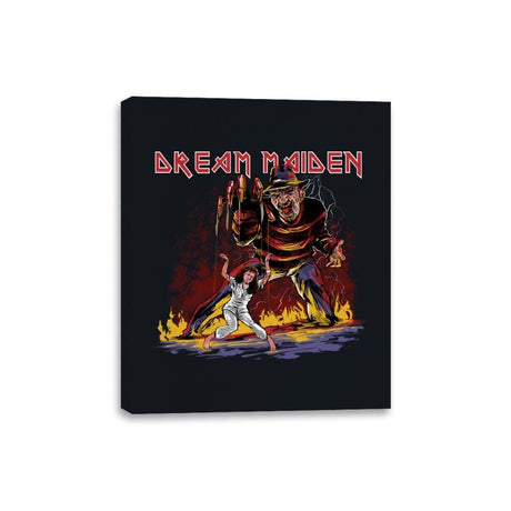 Dream Maiden - Canvas Wraps Canvas Wraps RIPT Apparel 8x10 / Black
