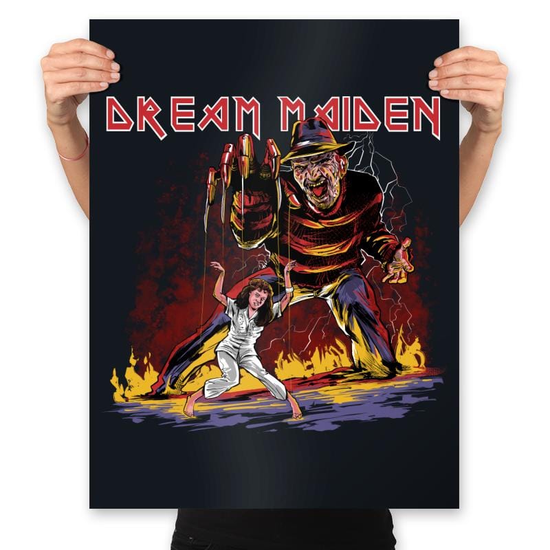 Dream Maiden - Prints Posters RIPT Apparel 18x24 / Black