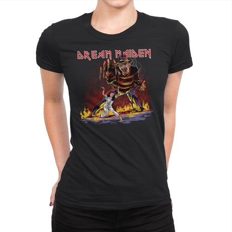 Dream Maiden - Womens Premium T-Shirts RIPT Apparel Small / Black