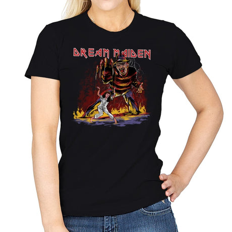 Dream Maiden - Womens T-Shirts RIPT Apparel Small / Black