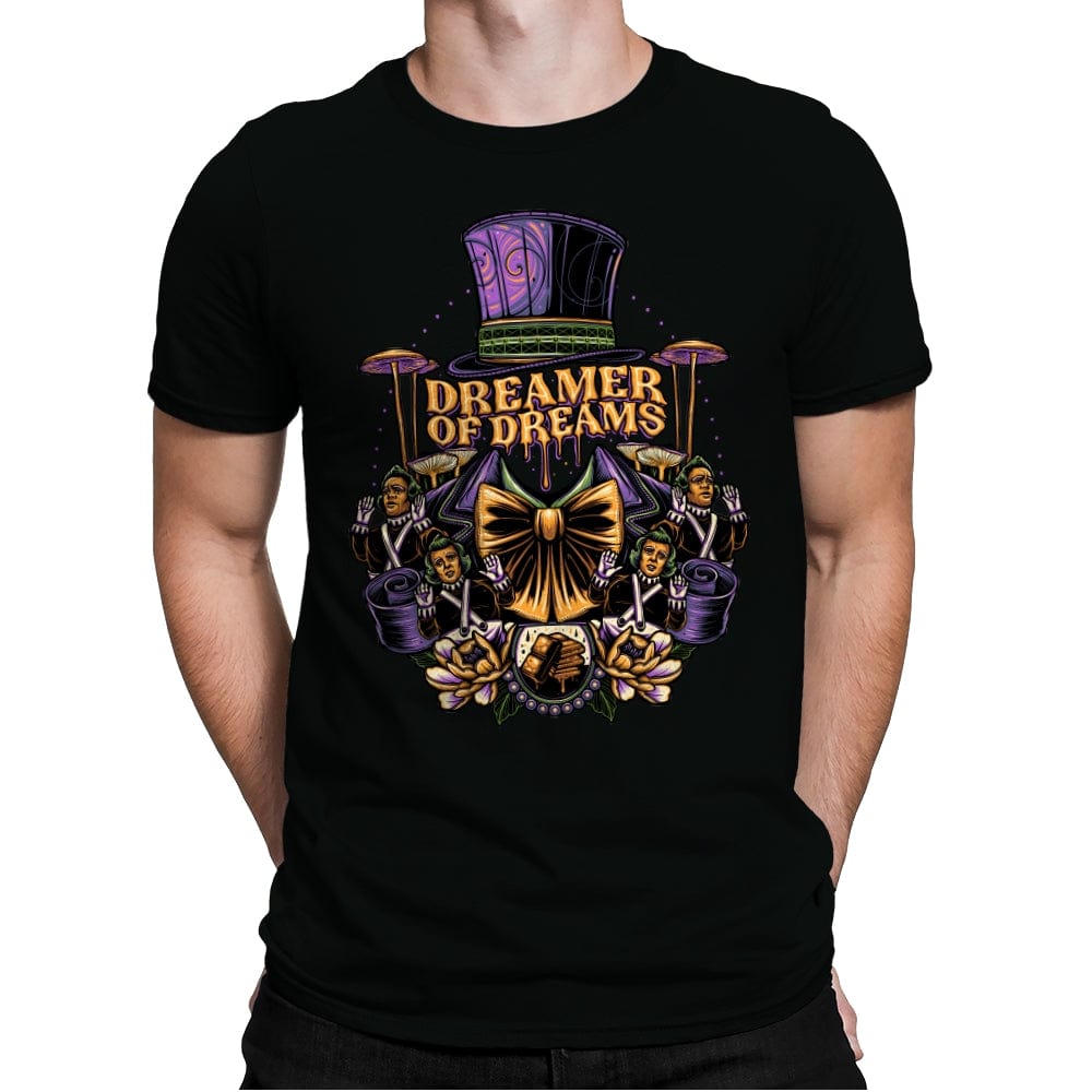 Dreamer of Dreams - Mens Premium T-Shirts RIPT Apparel Small / Black