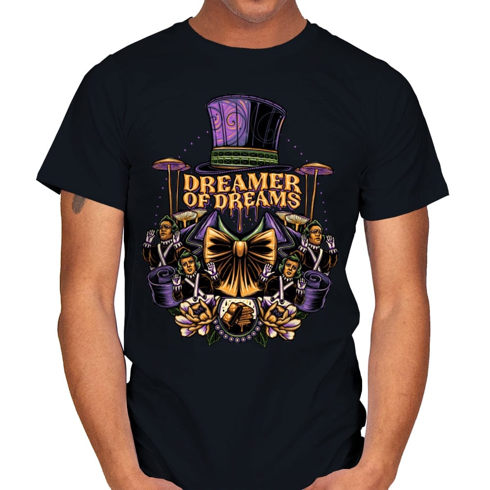 Dreamer of Dreams - Mens T-Shirts RIPT Apparel Small / Black