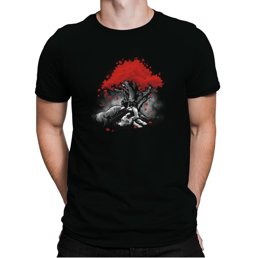 Dreaming Of A Quiet Winter - Miniature Mayhem - Mens Premium T-Shirts RIPT Apparel Small / Black