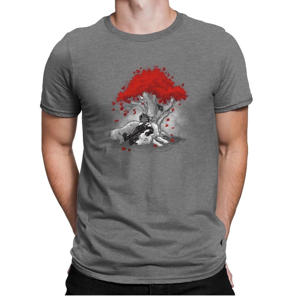 Dreaming Of A Quiet Winter - Miniature Mayhem - Mens Premium T-Shirts RIPT Apparel Small / Heather Grey