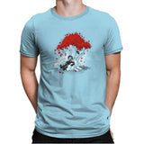 Dreaming Of A Quiet Winter - Miniature Mayhem - Mens Premium T-Shirts RIPT Apparel Small / Light Blue
