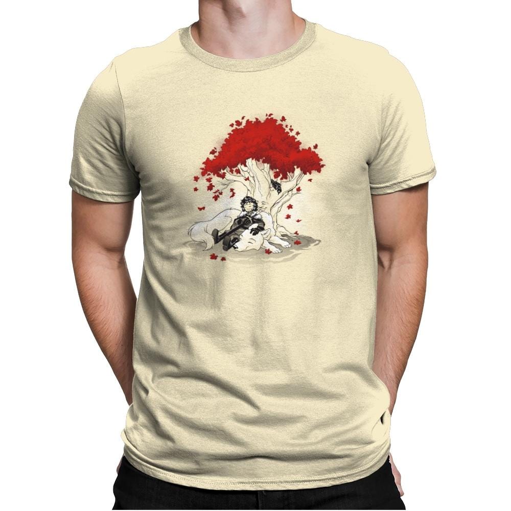 Dreaming Of A Quiet Winter - Miniature Mayhem - Mens Premium T-Shirts RIPT Apparel Small / Natural