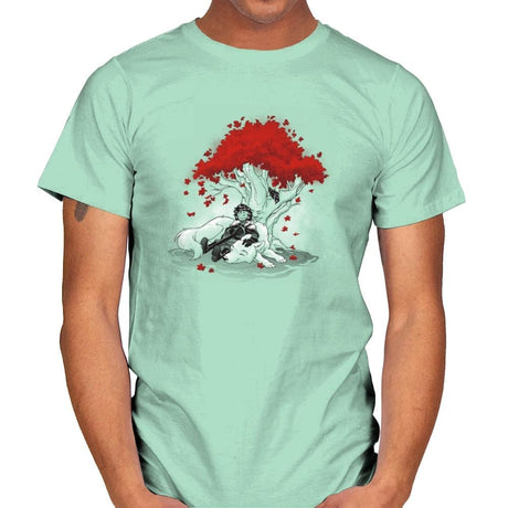 Dreaming Of A Quiet Winter - Miniature Mayhem - Mens T-Shirts RIPT Apparel Small / Mint Green