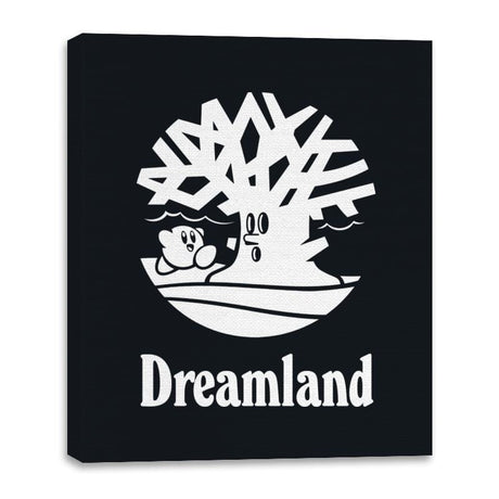 Dreamland - Canvas Wraps Canvas Wraps RIPT Apparel 16x20 / Black