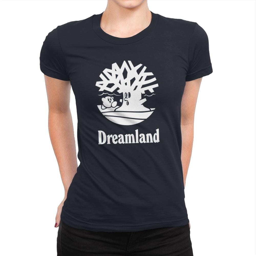 Dreamland - Womens Premium T-Shirts RIPT Apparel Small / Midnight Navy