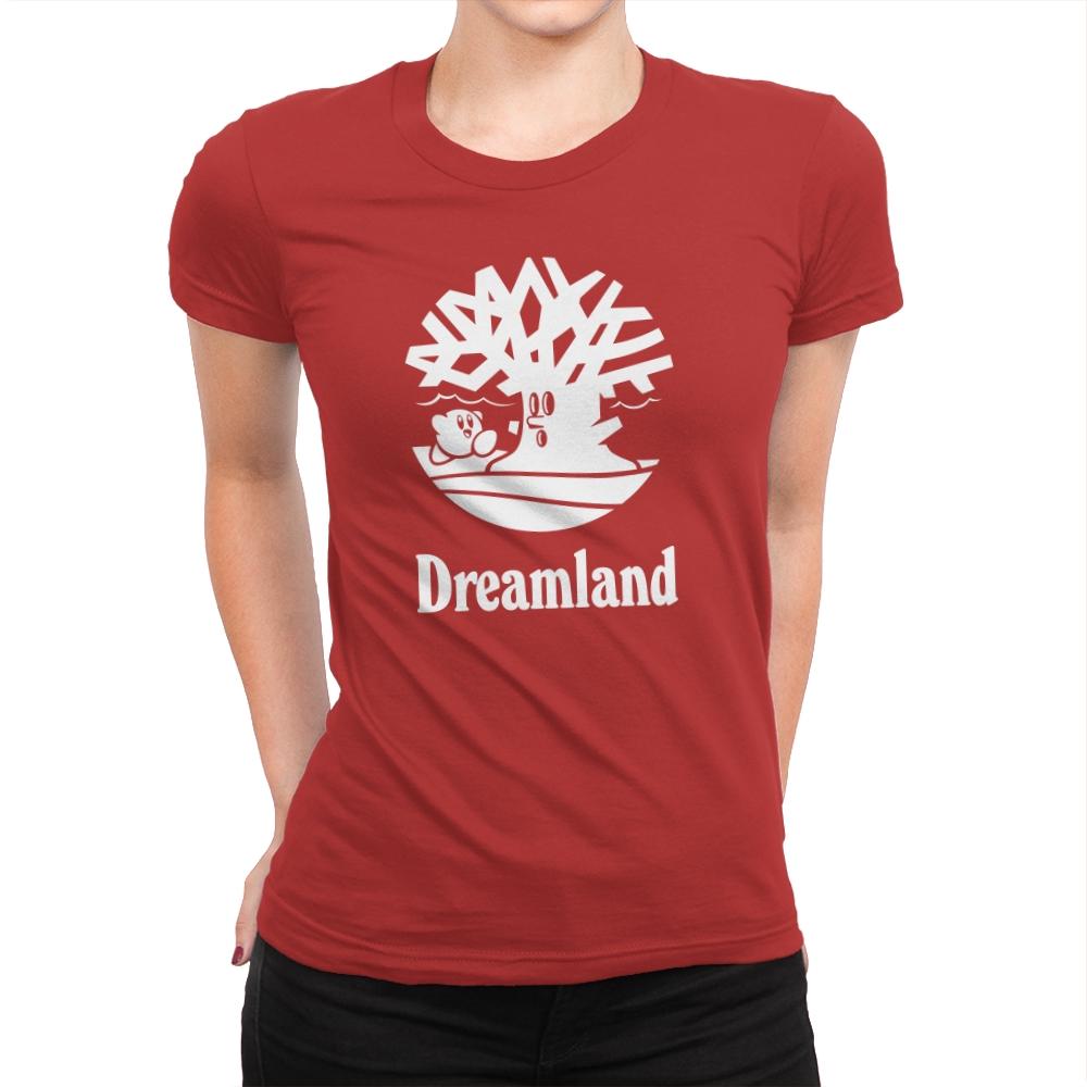 Dreamland - Womens Premium T-Shirts RIPT Apparel Small / Red