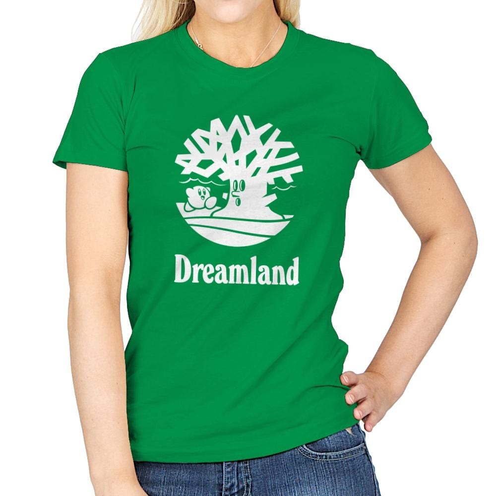 Dreamland - Womens T-Shirts RIPT Apparel Small / Irish Green