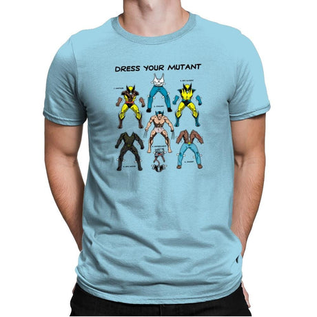 Dress Your Mutant Exclusive - Mens Premium T-Shirts RIPT Apparel Small / Light Blue