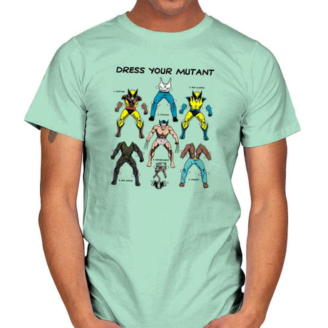 Dress Your Mutant Exclusive - Mens T-Shirts RIPT Apparel Small / Mint Green