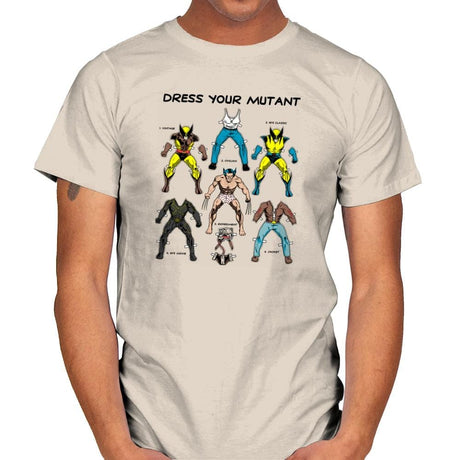 Dress Your Mutant Exclusive - Mens T-Shirts RIPT Apparel Small / Natural