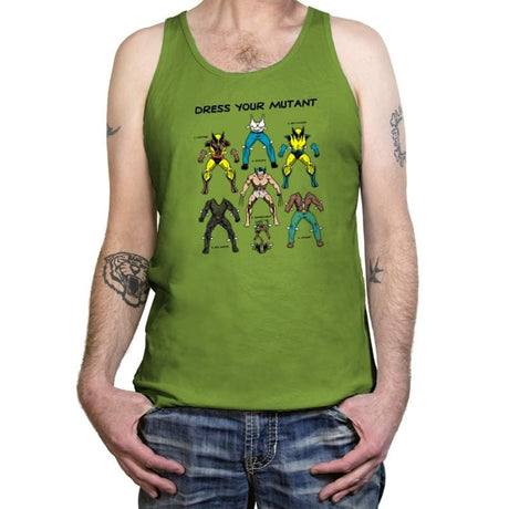 Dress Your Mutant Exclusive - Tanktop Tanktop RIPT Apparel X-Small / Leaf