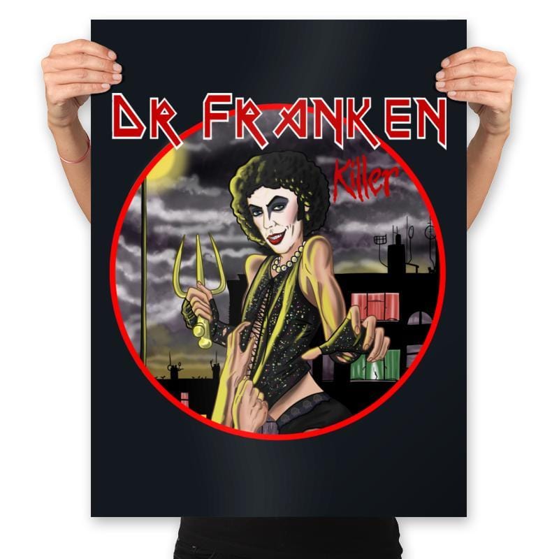 Drfranken - Prints Posters RIPT Apparel 18x24 / Black
