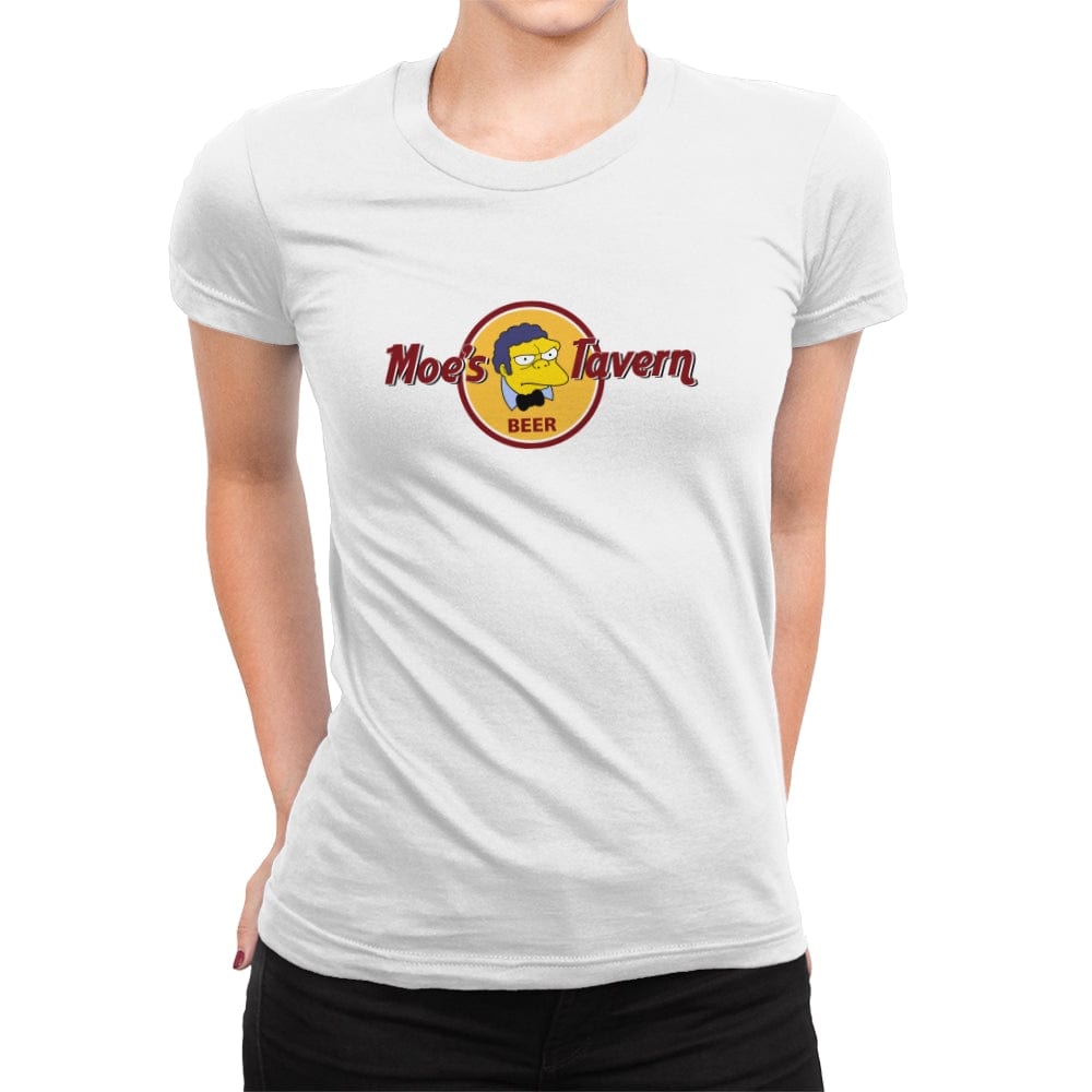 Drink Beer!!! - Womens Premium T-Shirts RIPT Apparel Small / White
