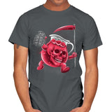 Drink of Death - Mens T-Shirts RIPT Apparel Small / Charcoal
