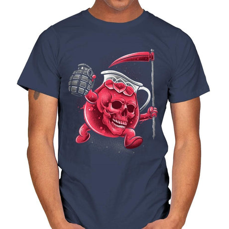 Drink of Death - Mens T-Shirts RIPT Apparel Small / Navy