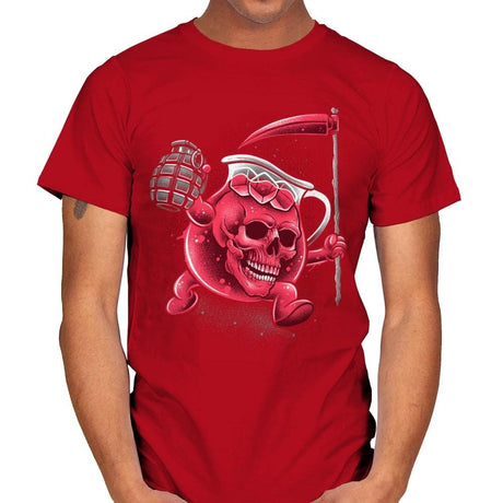 Drink of Death - Mens T-Shirts RIPT Apparel Small / Red