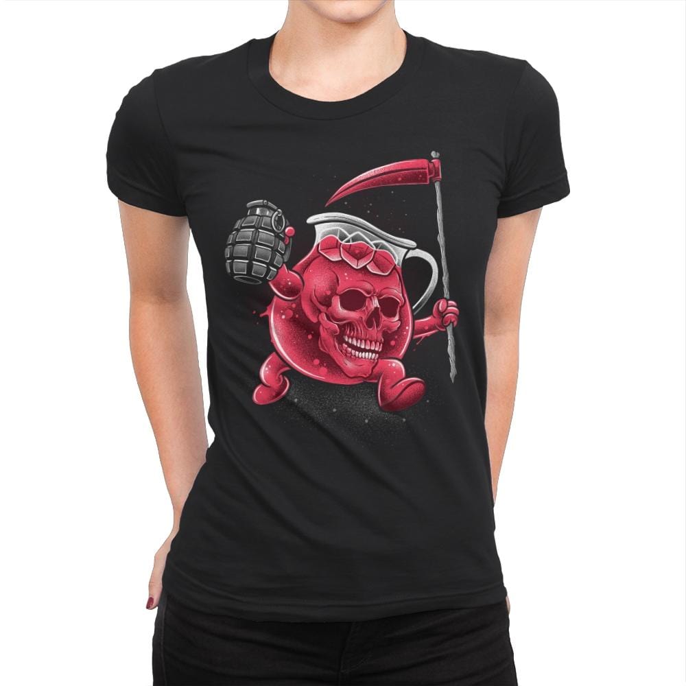 Drink of Death - Womens Premium T-Shirts RIPT Apparel Small / Black