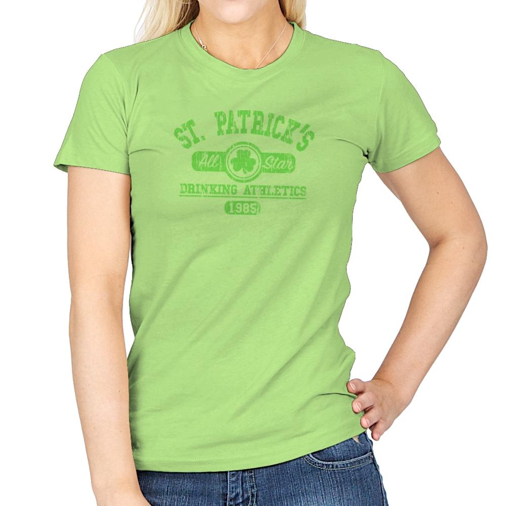 Drinking Athletics Exclusive - Womens T-Shirts RIPT Apparel Small / Mint Green