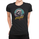 Drive Slow - Womens Premium T-Shirts RIPT Apparel Small / Black