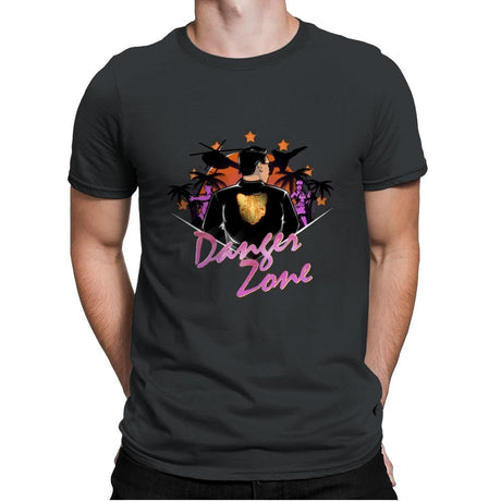 Drive to the Danger Zone! - Best Seller - Mens Premium T-Shirts RIPT Apparel Small / Heavy Metal