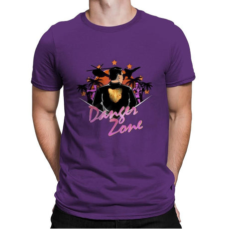 Drive to the Danger Zone! - Best Seller - Mens Premium T-Shirts RIPT Apparel Small / Purple Rush