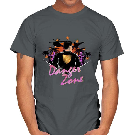 Drive to the Danger Zone! - Best Seller - Mens T-Shirts RIPT Apparel Small / Charcoal
