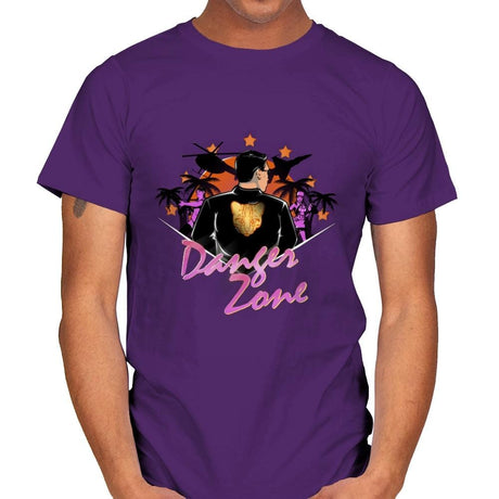 Drive to the Danger Zone! - Best Seller - Mens T-Shirts RIPT Apparel Small / Purple