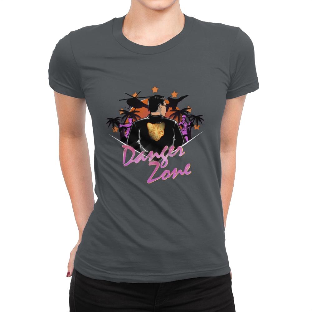 Drive to the Danger Zone! - Best Seller - Womens Premium T-Shirts RIPT Apparel Small / Heavy Metal