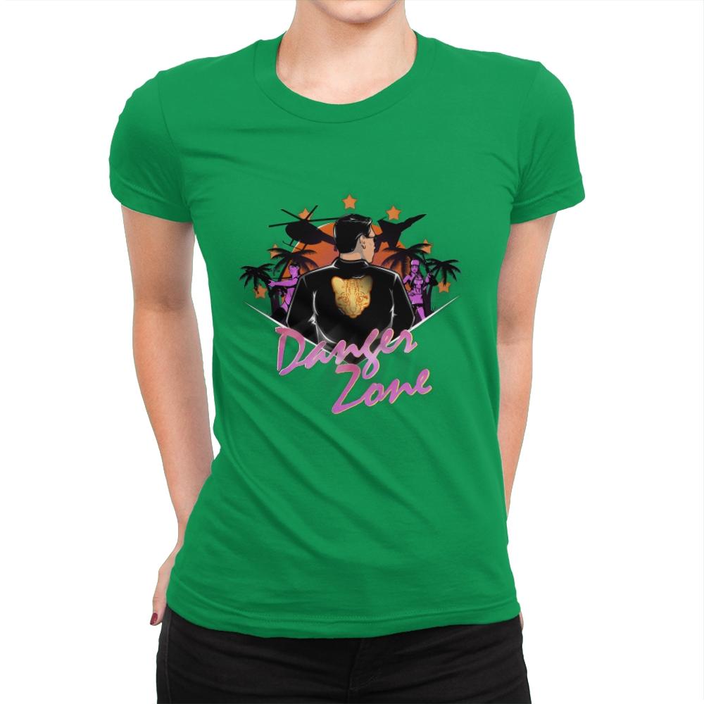 Drive to the Danger Zone! - Best Seller - Womens Premium T-Shirts RIPT Apparel Small / Kelly Green