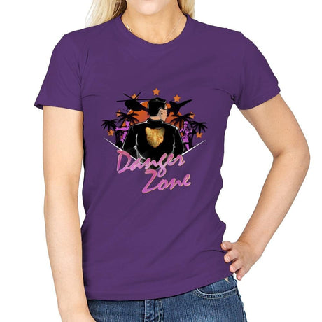 Drive to the Danger Zone! - Best Seller - Womens T-Shirts RIPT Apparel Small / Purple