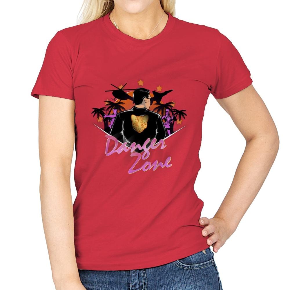 Drive to the Danger Zone! - Best Seller - Womens T-Shirts RIPT Apparel Small / Red