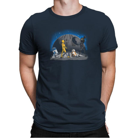 Droid Road Exclusive - Mens Premium T-Shirts RIPT Apparel Small / Indigo