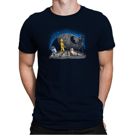Droid Road Exclusive - Mens Premium T-Shirts RIPT Apparel Small / Midnight Navy