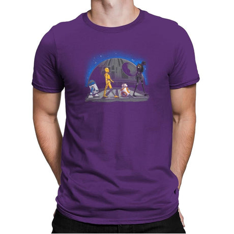 Droid Road Exclusive - Mens Premium T-Shirts RIPT Apparel Small / Purple Rush