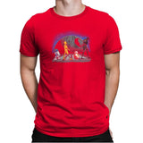 Droid Road Exclusive - Mens Premium T-Shirts RIPT Apparel Small / Red