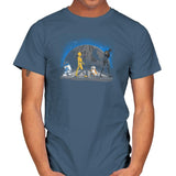 Droid Road Exclusive - Mens T-Shirts RIPT Apparel Small / Indigo Blue