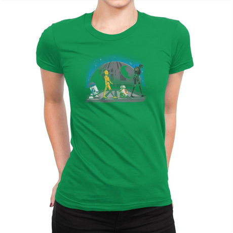 Droid Road Exclusive - Womens Premium T-Shirts RIPT Apparel Small / Kelly Green
