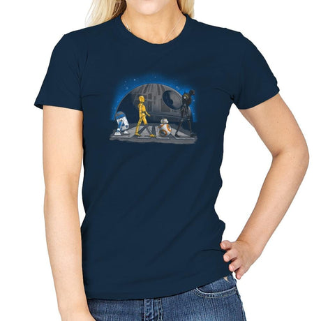 Droid Road Exclusive - Womens T-Shirts RIPT Apparel Small / Navy